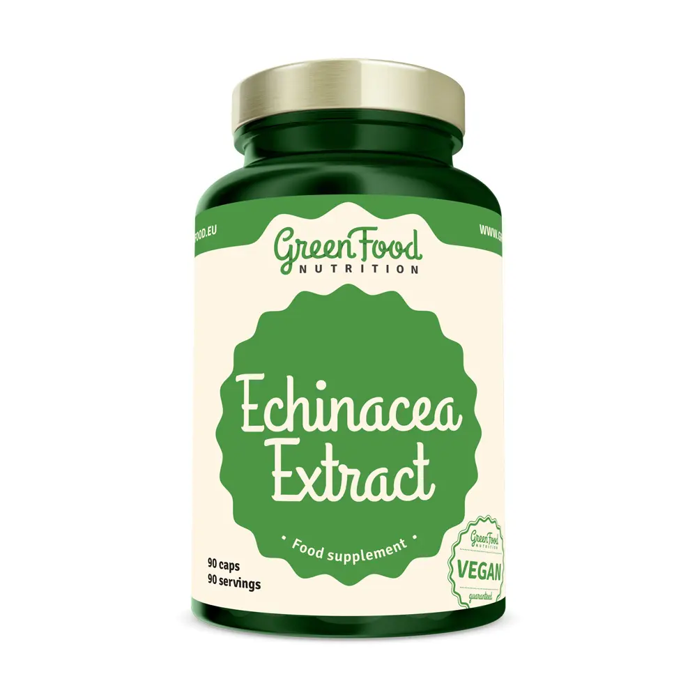 GreenFood Echinacea Extract 90 kapslí