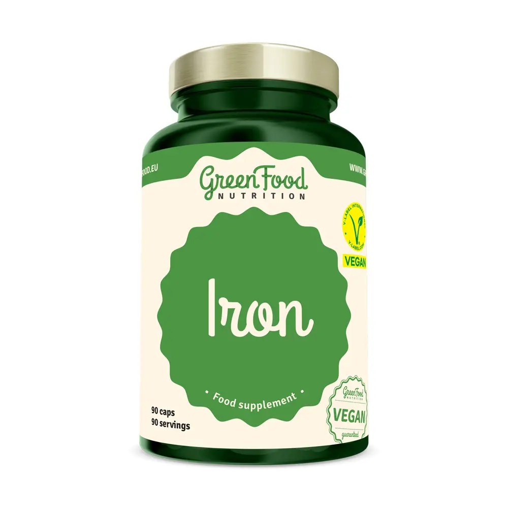 GreenFood Železo 90 kapslí