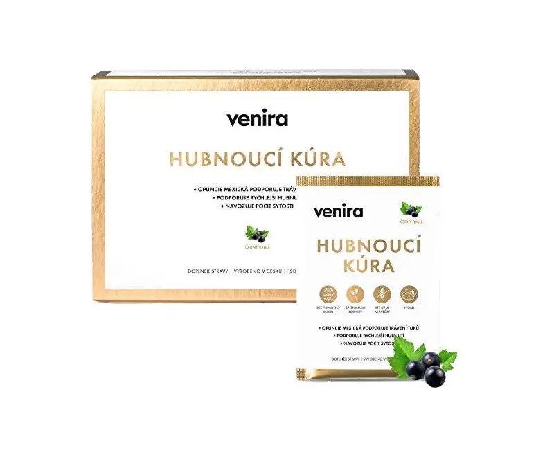 Venira Hubnoucí kúra - černý rybíz, 30 sáčků