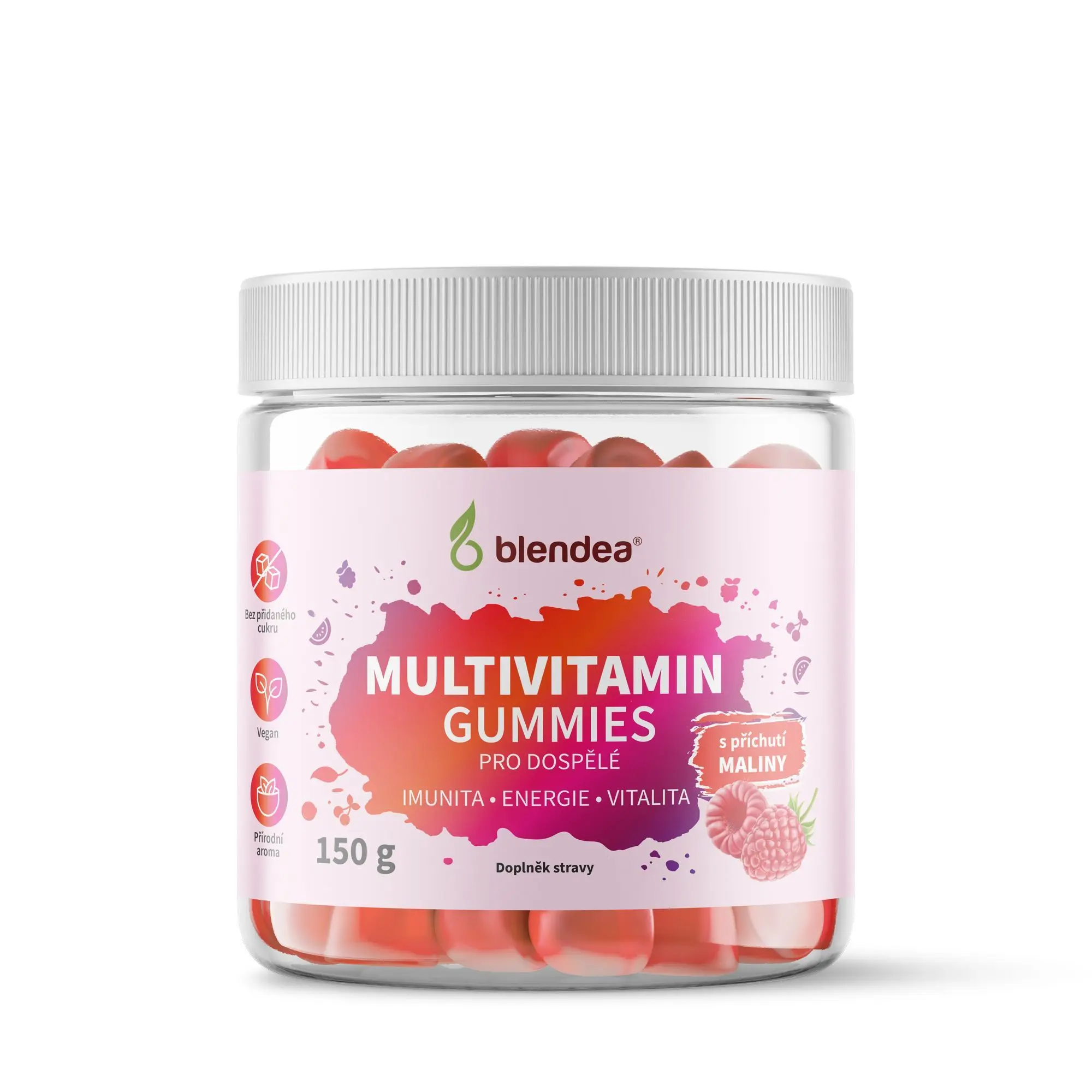 Blendea Multivitamin Gummies pro dospělé 60 kusů