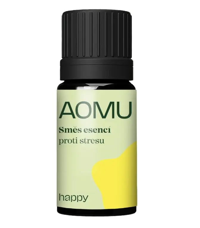 AOMU Happy, směs esenciálních olejů pro dobrou náladu, 5 ml