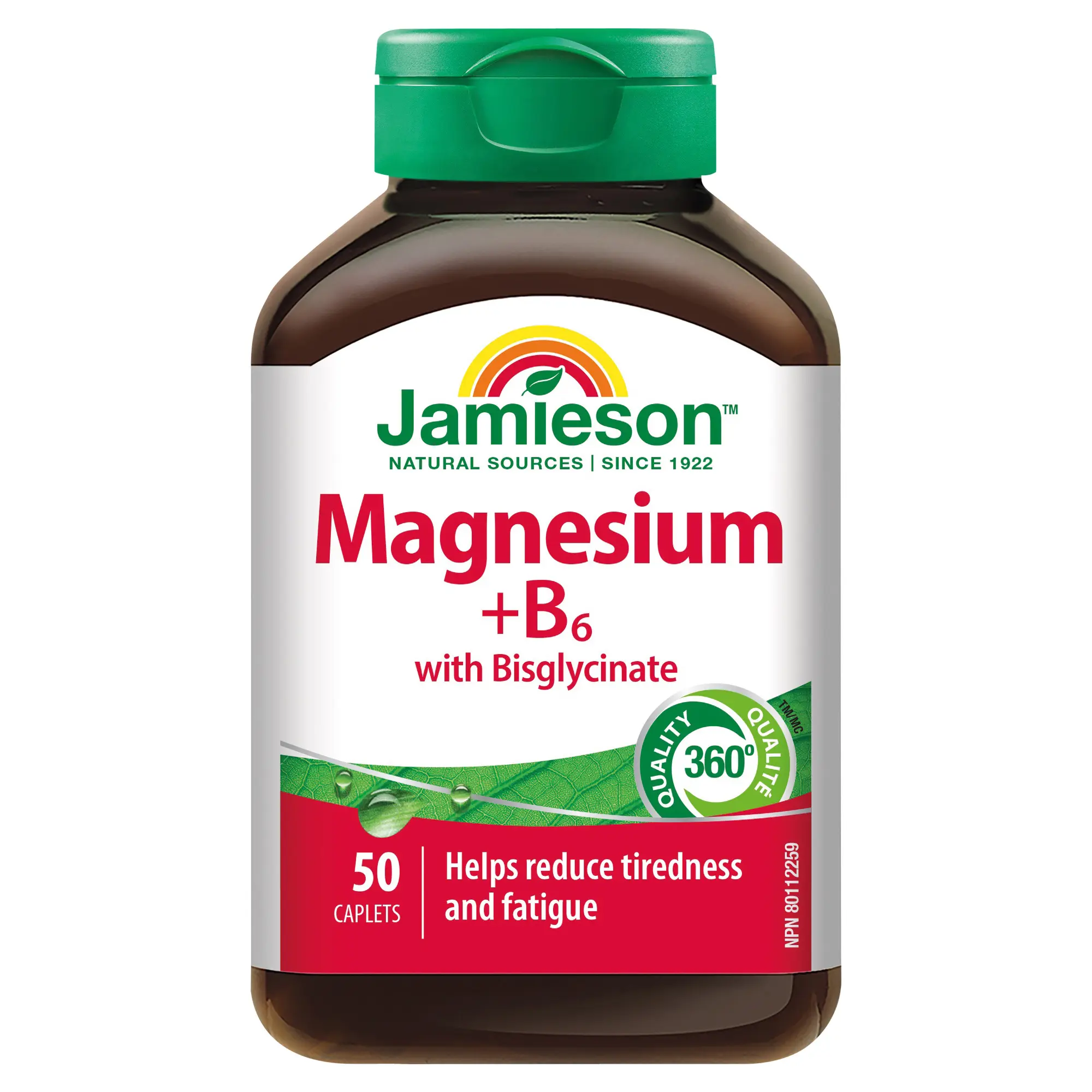 Jamieson Hořčík + vitamín B6 s bisglycinátem 50 tablet