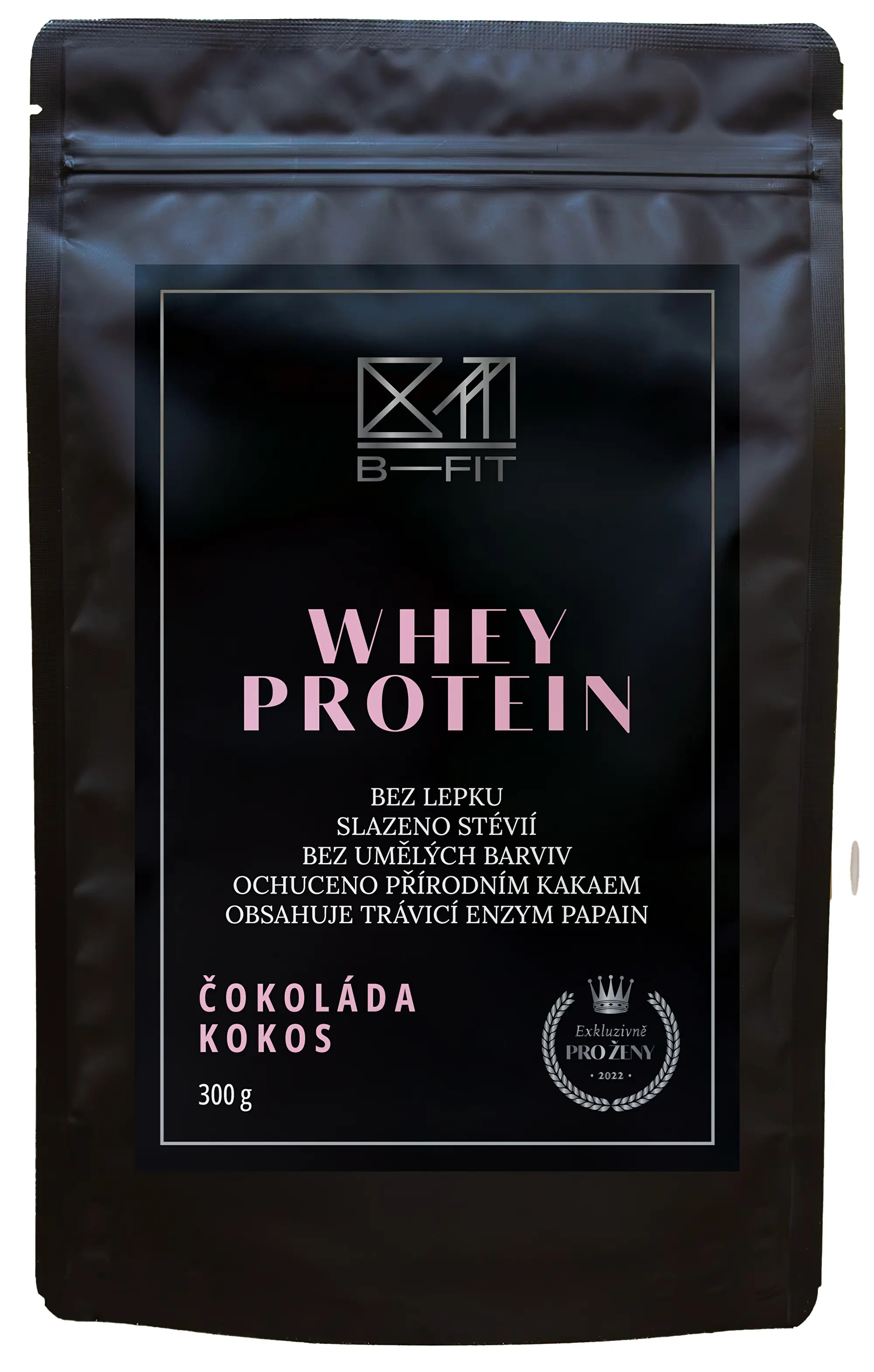 B-Fit Whey Protein Exclusive čokoláda-kokos 300g