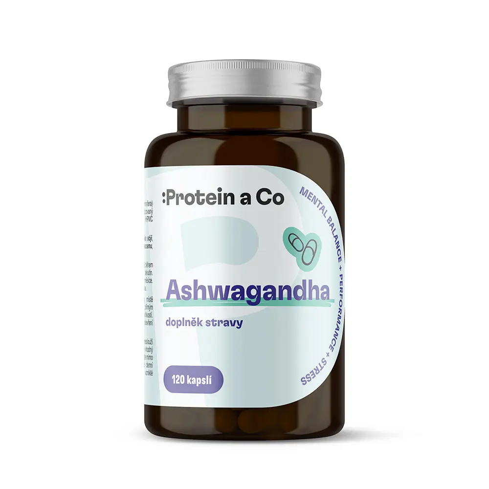 Protein a Co Ashwagandha 120 kapslí