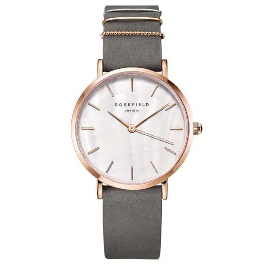Rosefield The West Village Elephant Grey Rosegold