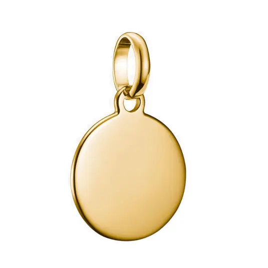 THOMAS SABO CONNECT přívěsek charm Coin gold-plated přívěšek CC1271-413-39