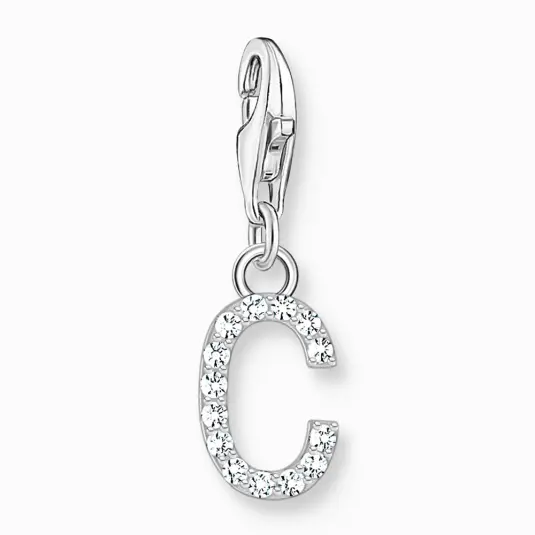 THOMAS SABO přívěsek charm letter C silver přívěšek 1943-051-14
