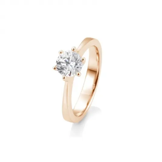 SOFIA DIAMONDS prsten z růžového zlata s diamantem 0,80 ct prsten BE41/85986-R