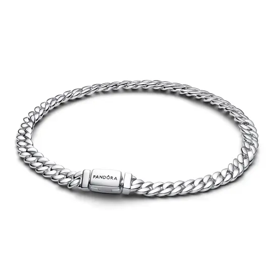PANDORA řetízkový náramek s logem náramek 594367C00