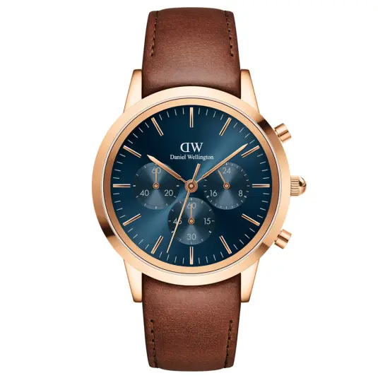 DANIEL WELLINGTON pánské hodinky Iconic Chronograph hodinky DW00100639