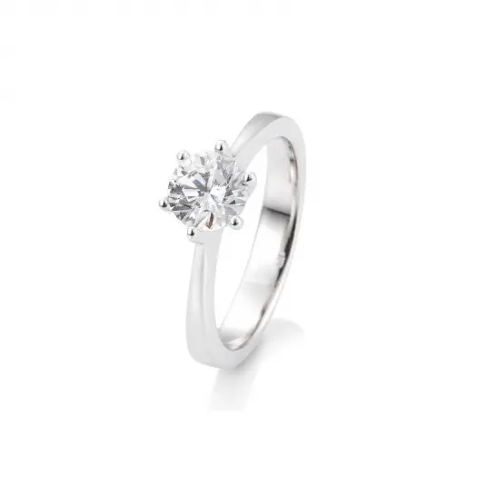 SOFIA DIAMONDS prsten z bílého zlata s diamantem 0,80 ct prsten BE41/85986-W