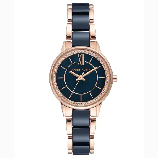 ANNE KLEIN dámské hodinky Diamonds hodinky AK/3344NVRG