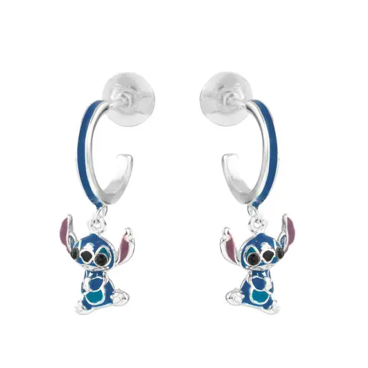 DISNEY stříbrné náušnice Stitch náušnice ES00098SRHL.CS