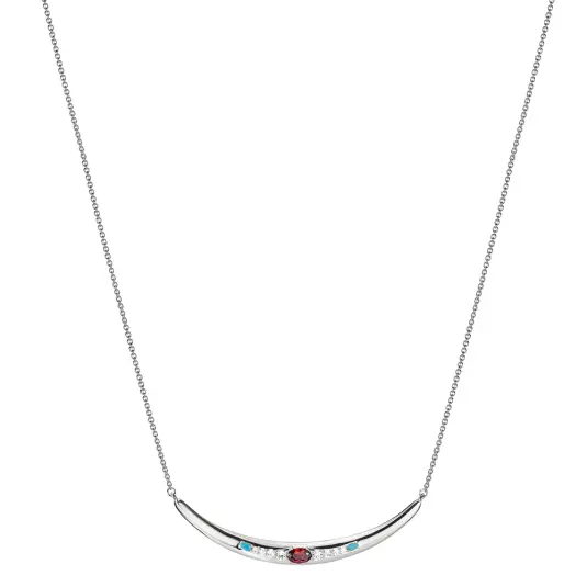 THOMAS SABO náhrdelník Red Zirconia Stone náhrdelník KE2330-166-7
