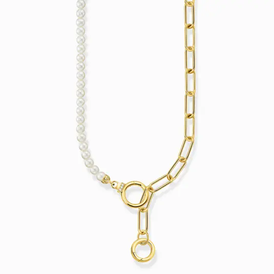 THOMAS SABO náhrdelník Pearls and zirconia náhrdelník KE2193-445-14 -L47V