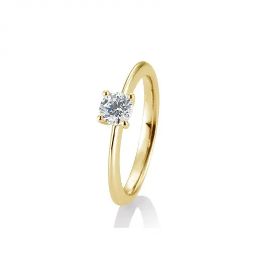 SOFIA DIAMONDS prsten ze žlutého zlata s diamantem 0,50 ct prsten BE41/05639-Y