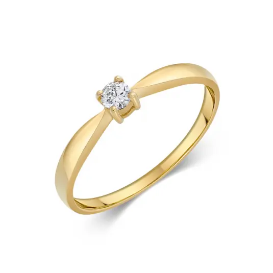 SOFIA DIAMONDS zlatý zásnubní prsten prsten CK5000523L1250