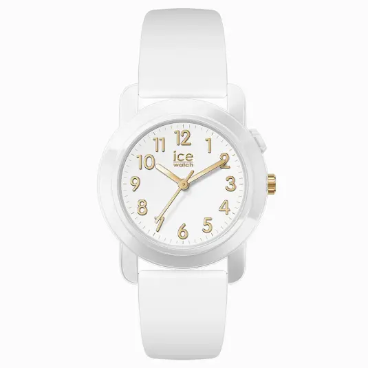ICE WATCH dětské hodinky Find White Gold