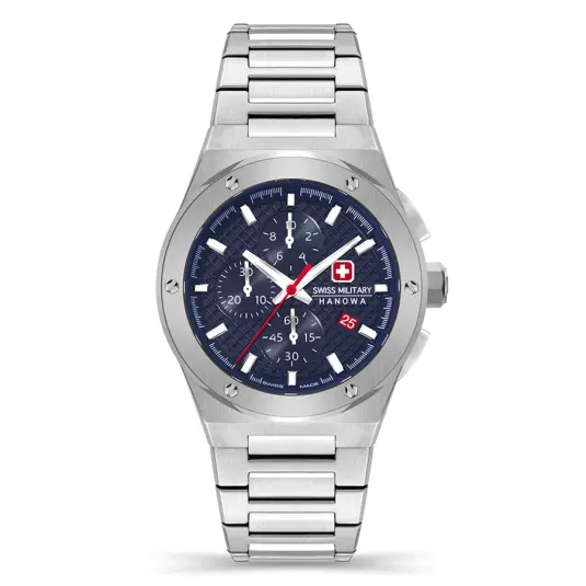 SWISS MILITARY HANOWA pánské hodinky Sidewinder Chrono hodinky HASMWGI2101702