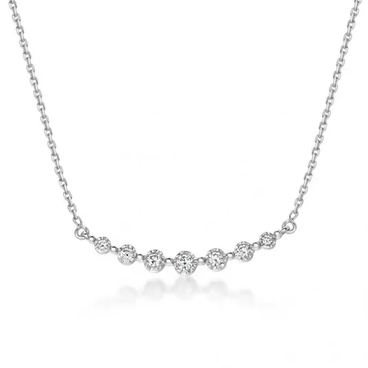 SOFIA DIAMONDS zlatý náhrdelník s diamanty 0,101 ct náhrdelník GEMCS29394-25