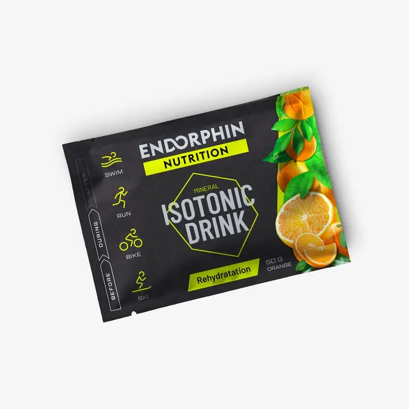 Endorphin Nutrition Hydratace | Jedna porce 50g | Příchuť pomeranč Isotonic Drink