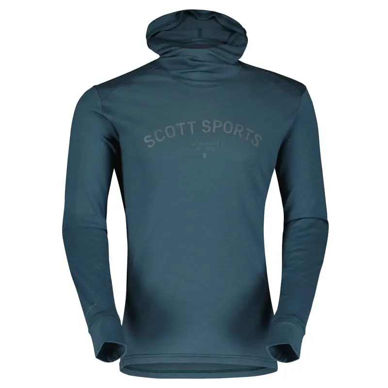 SCOTT Pánské triko s kapucí Scott Defined Merino