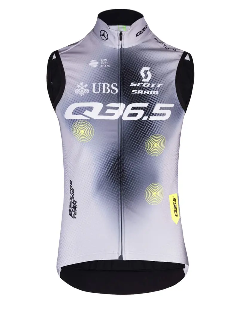 Q36.5 Pánská cyklistická vesta Pro Cycling Team Vest