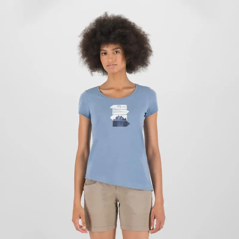 KARPOS W Direction T-Shirt, Windw.Blue/Bright White velikost: S
