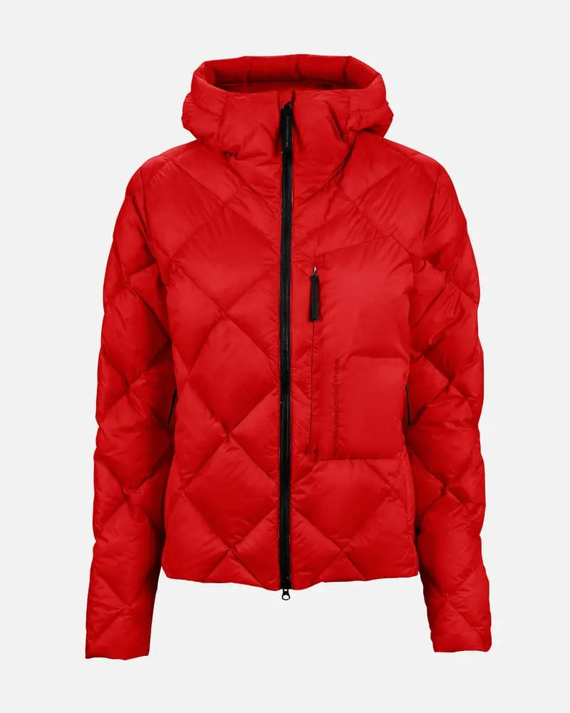 The Mountain Studio Dámská péřová bunda W. ULTRALIGHT DOWN HOOD JACKET