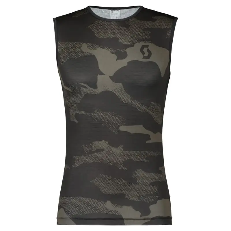SCOTT Pánské spodní cyklistické tílko Tank M's Underwear Carbon