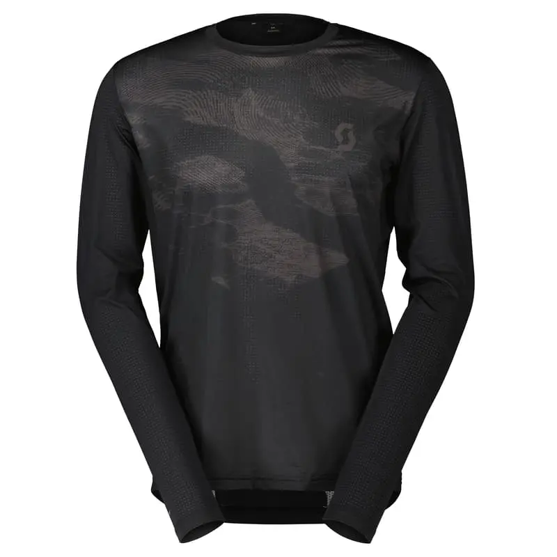 SCOTT Pánský cyklistický dres Scott Trail Flow LS