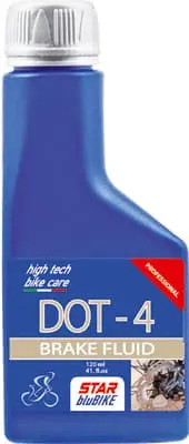 Star Blubike Brzdová kapalina DOT 4 BRAKE FLUID 120 ML