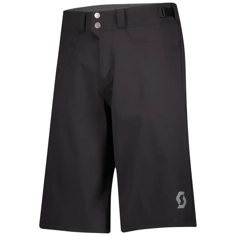 Cyklistické šortky Scott Shorts M's Trail Flow w/pad black Velikost:
