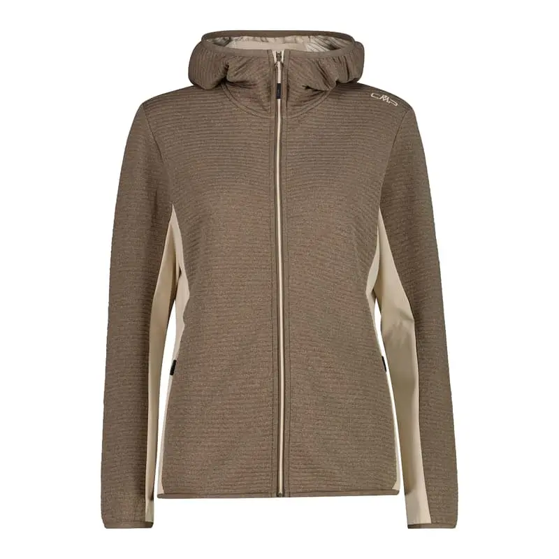 CMP Dámská mikina WOMAN JACKET FIX HOOD
