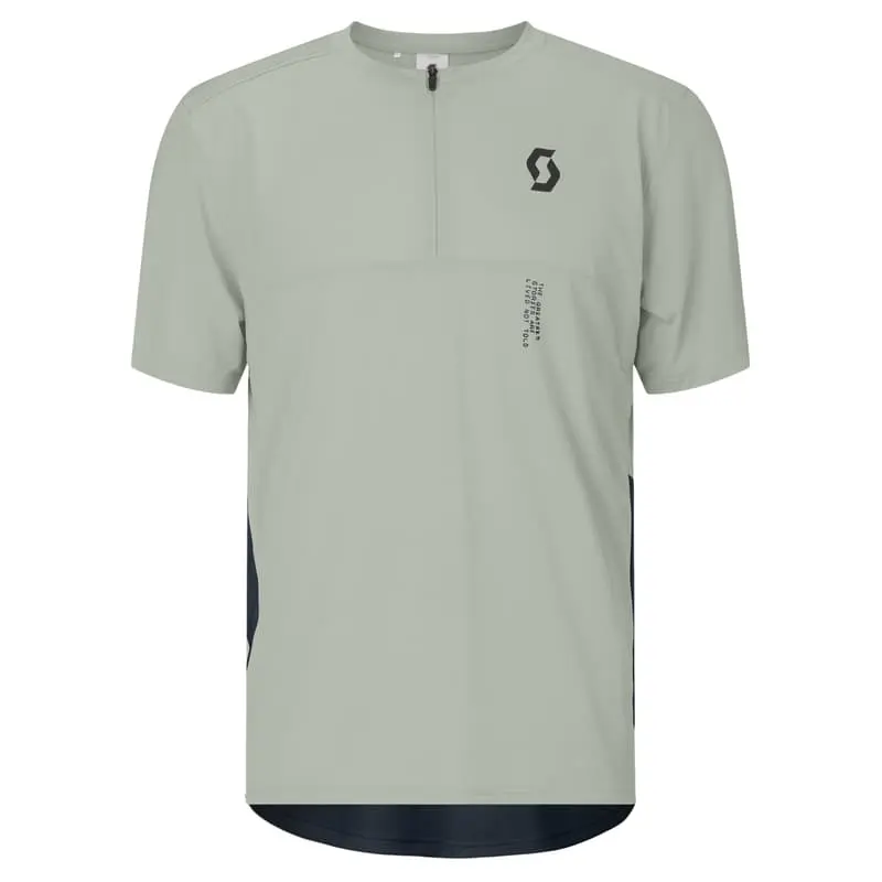 SCOTT Pánské cyklistické triko Tee M's Vertic Zip SS