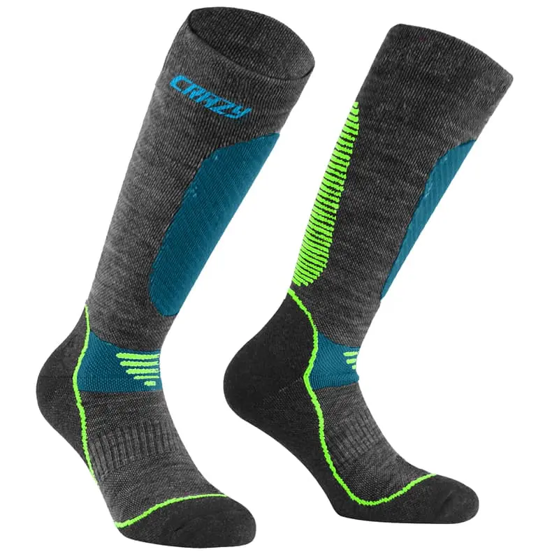 Crazy Podkolenky Idea CRAZY WOOL SOCKS