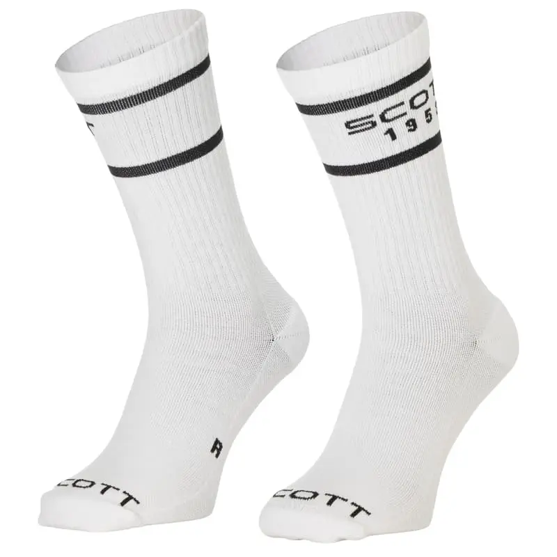 Ponožky Scott Retro Casual Crew Pak-3 White/Black Velikost EU: