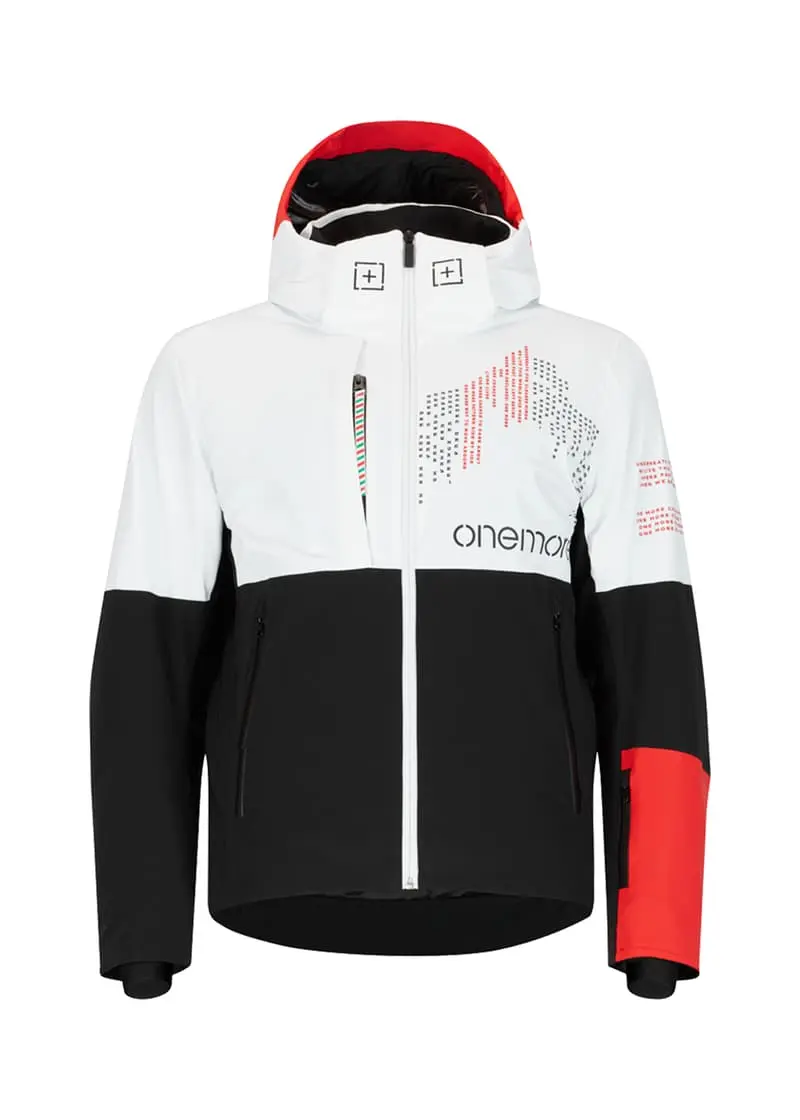 OneMore Pánská lyžařská bunda 101 - INSULATED SKI JACKET PRINTED OLIMPIC