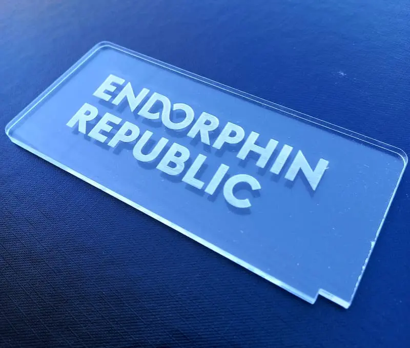 Endorphin Republic Plastová škrabka na vosk Plexi