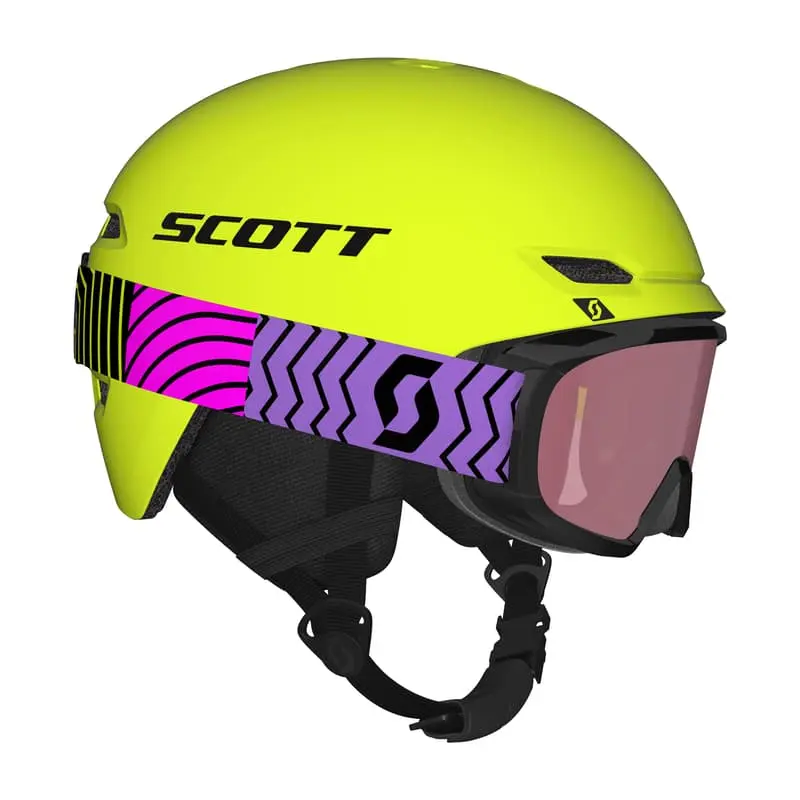 SCOTT Dětská lyžařská helma s brýlemi Scott Keeper 2 + Jr Witty