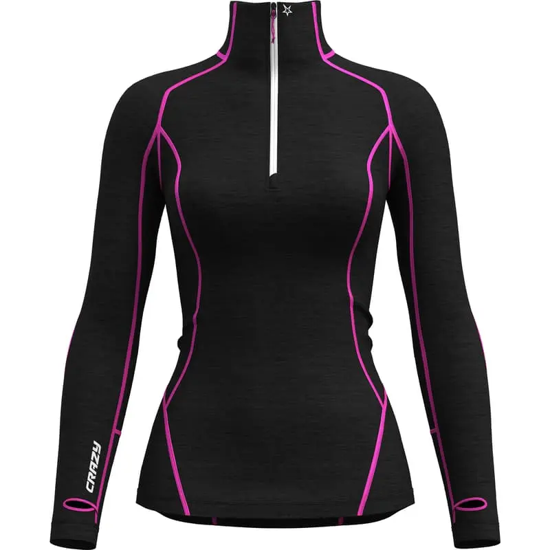 Crazy Dámská základní vrstva Idea PULL ALLURE ZIP