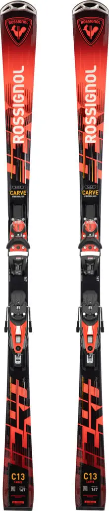Rossignol Sjezdové lyže s vázáním HERO CARVE KONECT + NX 12 KONECT GW B80 BK HOT RED / RANPJ01+FCLCN03