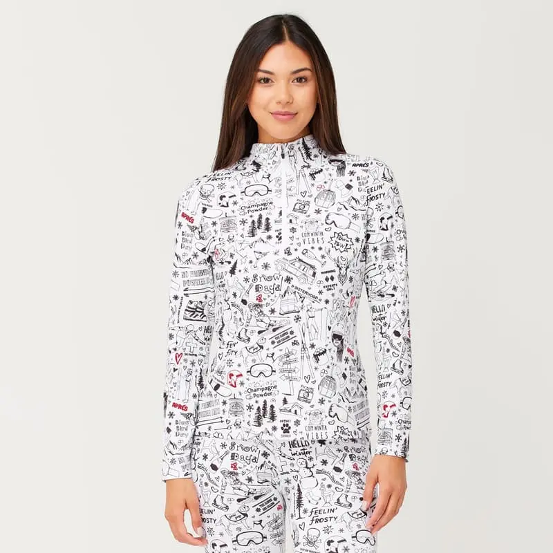 Krimson Klover Dámská základní vrstva Graffiti Top