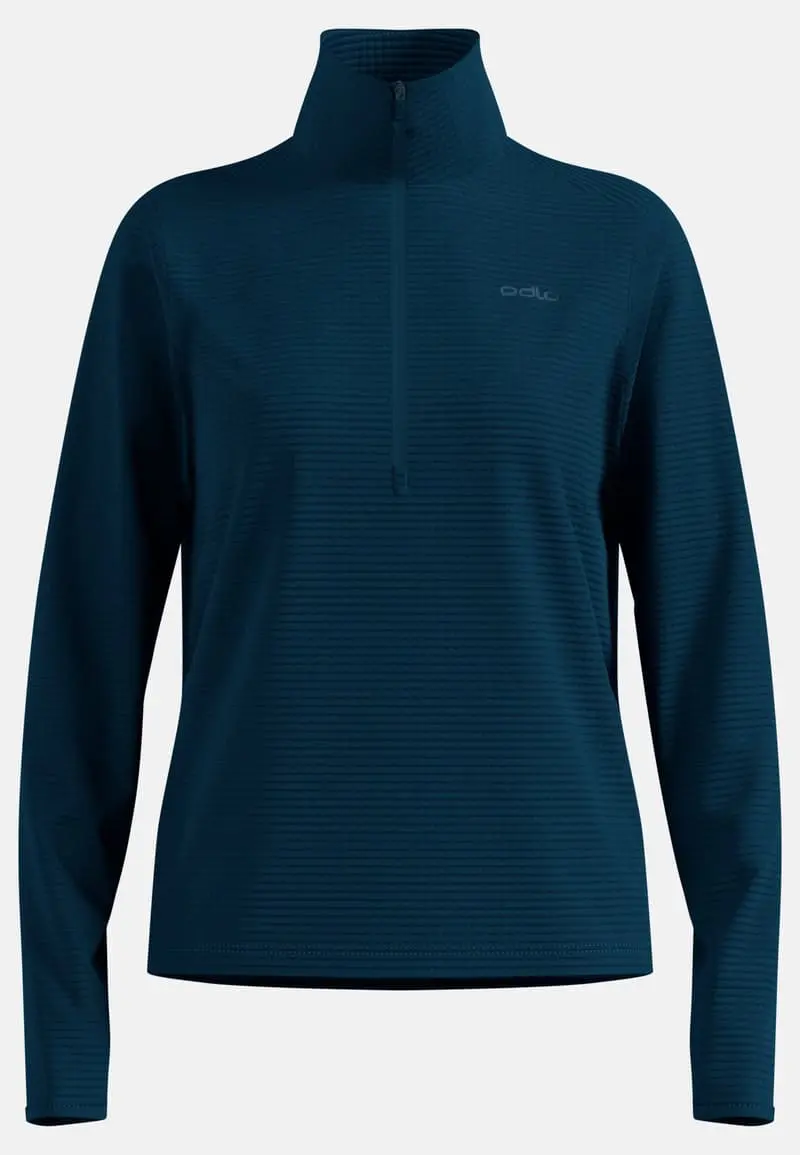 Odlo Dámská mikina ESSENTIAL THERMAL Mid layer 1/2 zip