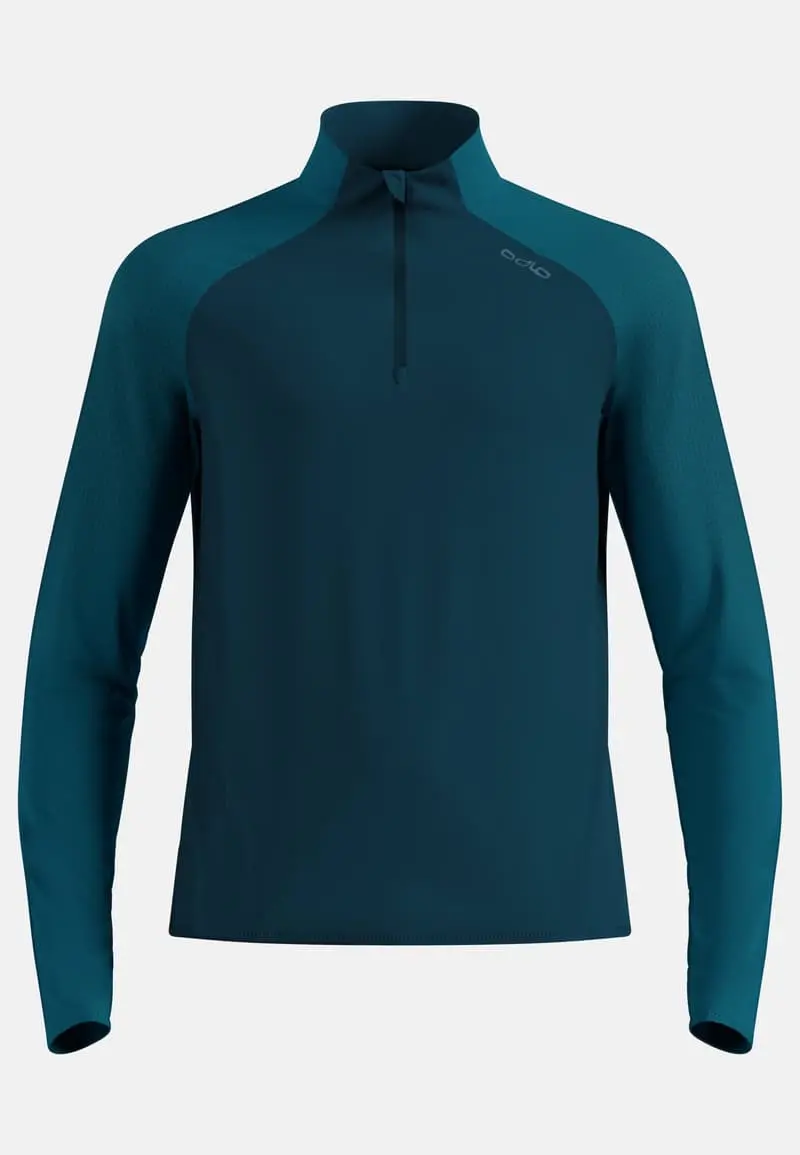 Odlo Pánská mikina ZEROWEIGHT WARM Mid layer 1/2 zip