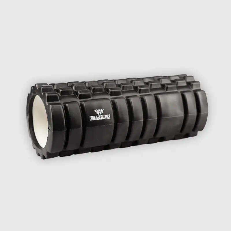 Masážní válec Iron Aesthetics Fitness Roller, černý