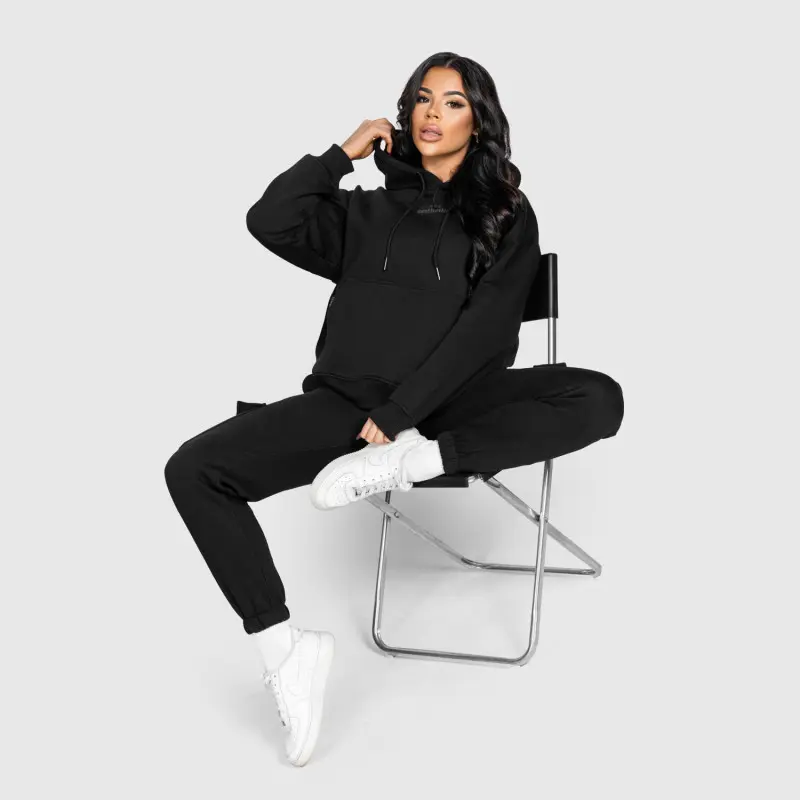 Dámská oversize souprava Iron Aesthetics Cargo, černá