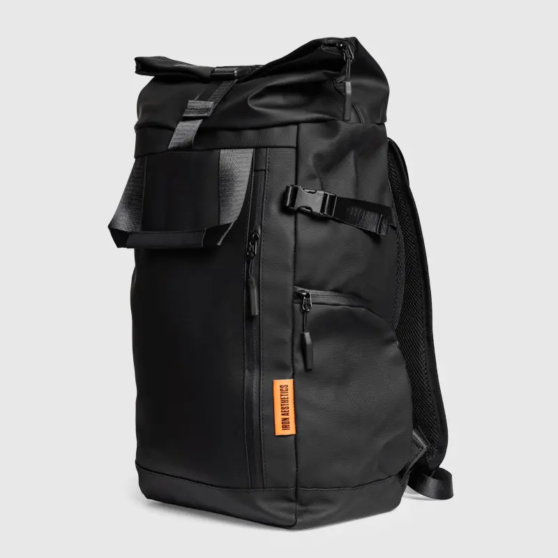 Rolltop batoh Iron Aesthetics Urban Pro, černý