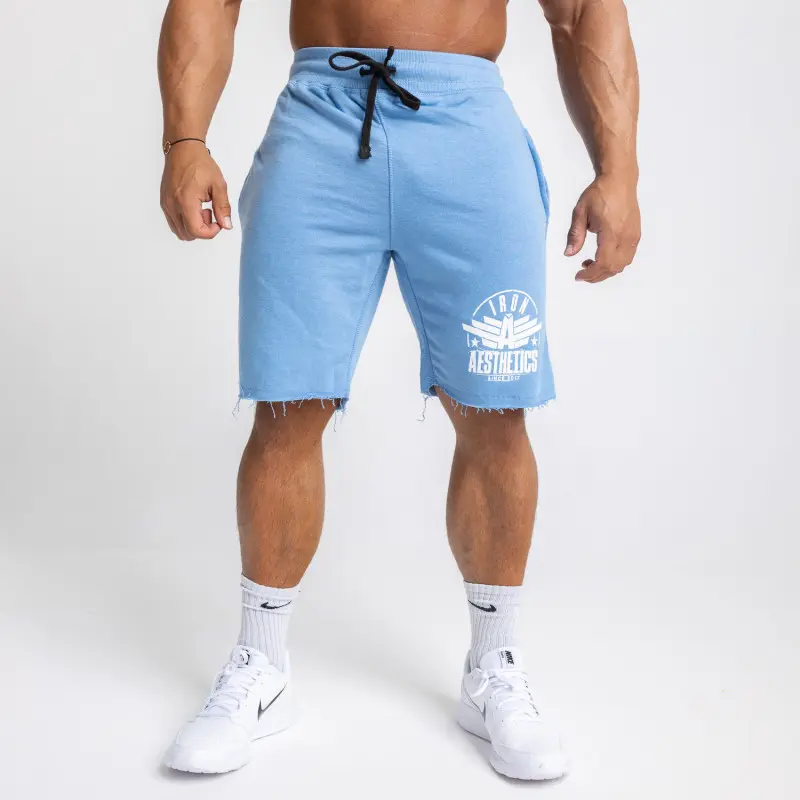 Pánské teplákové kraťasy Iron Aesthetics Force, světle modrá