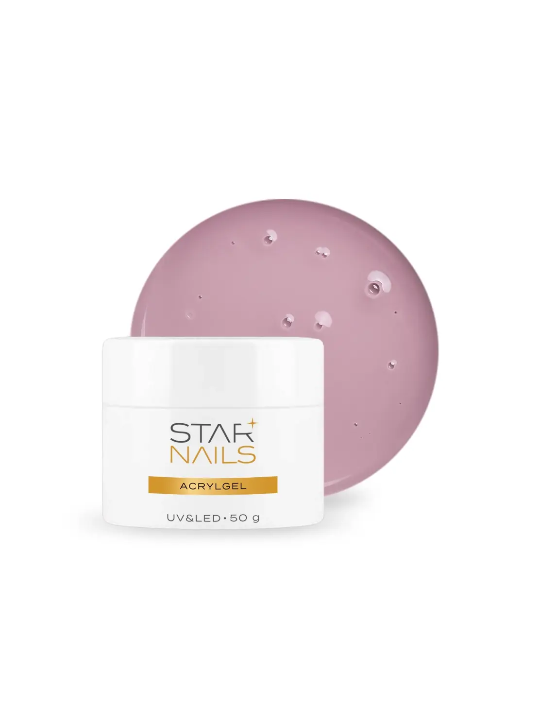 UV/LED Acrylgel Starnails - Bis-Hema, 50ml - Milky Rose, sta ...